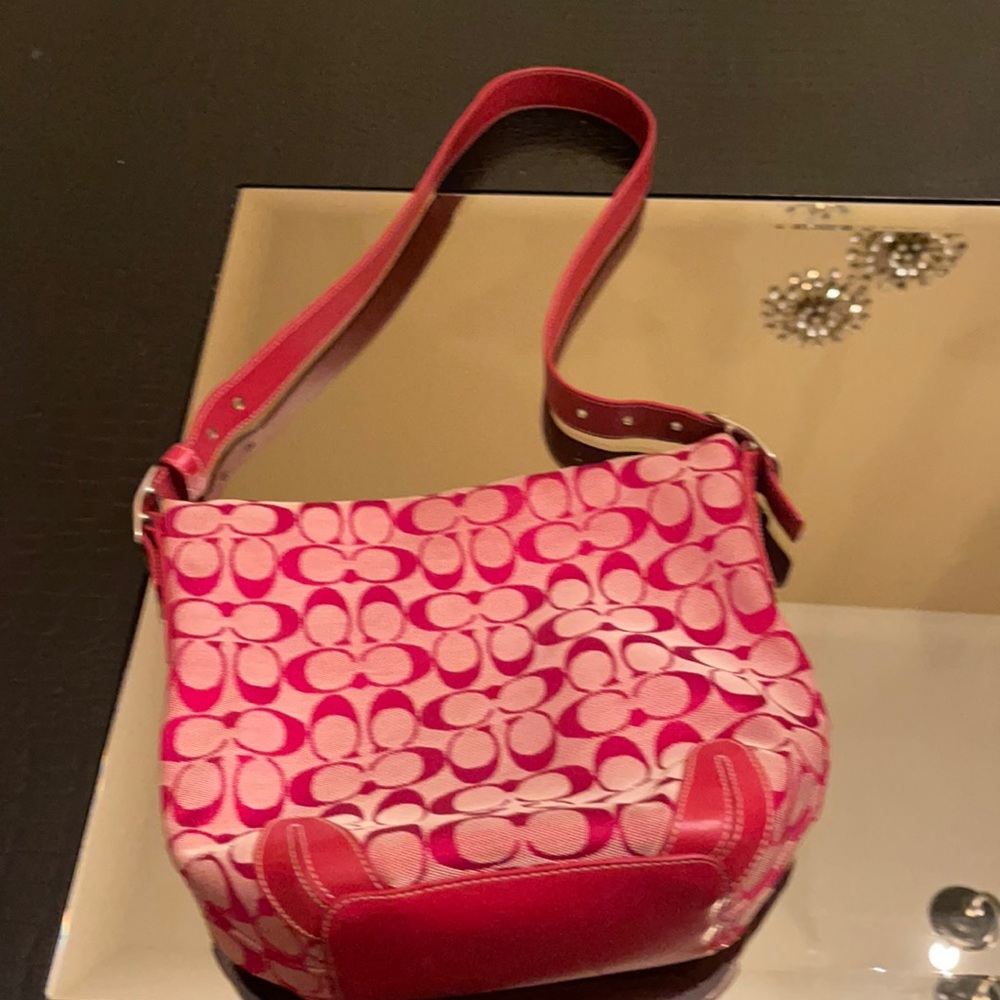Coach bucket bag